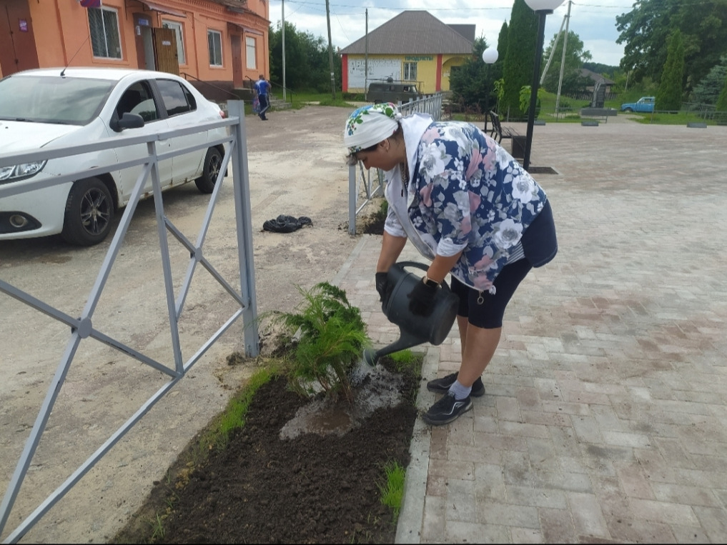 Cубботник по благоустройству.
